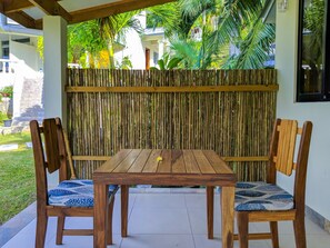 Chambre double | Terrasse/patio