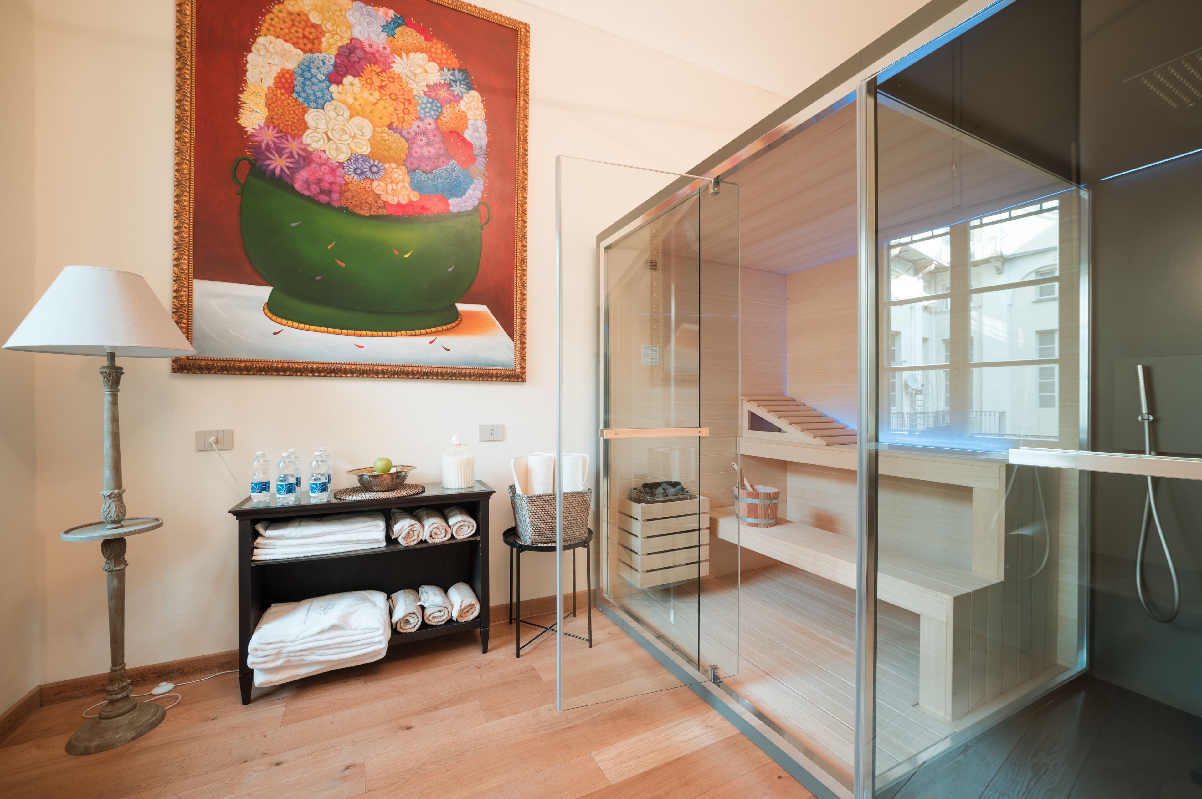 sauna, turkish bath/hammam, body treatments