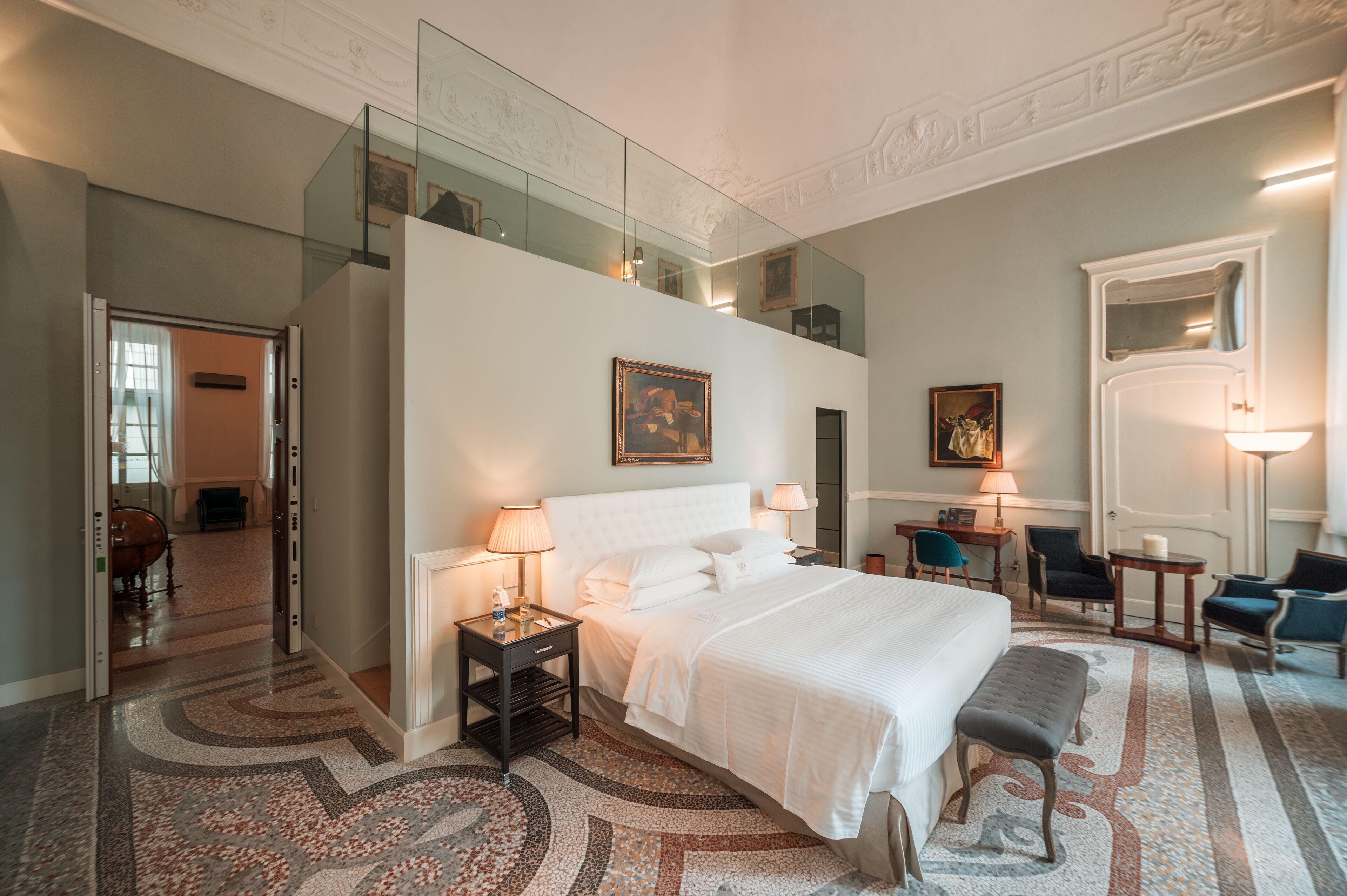 luxury king room | free minibar, in-room safe, desk, laptop workspace