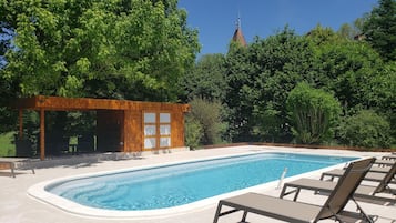 Außenpool, beheizter Pool