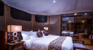 Family Tent | In-room safe, blackout curtains, soundproofing, iron/ironing board - Mara Treetops Luxury Camp (Maasai Mara)