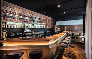 Bar auf der Dachterrasse