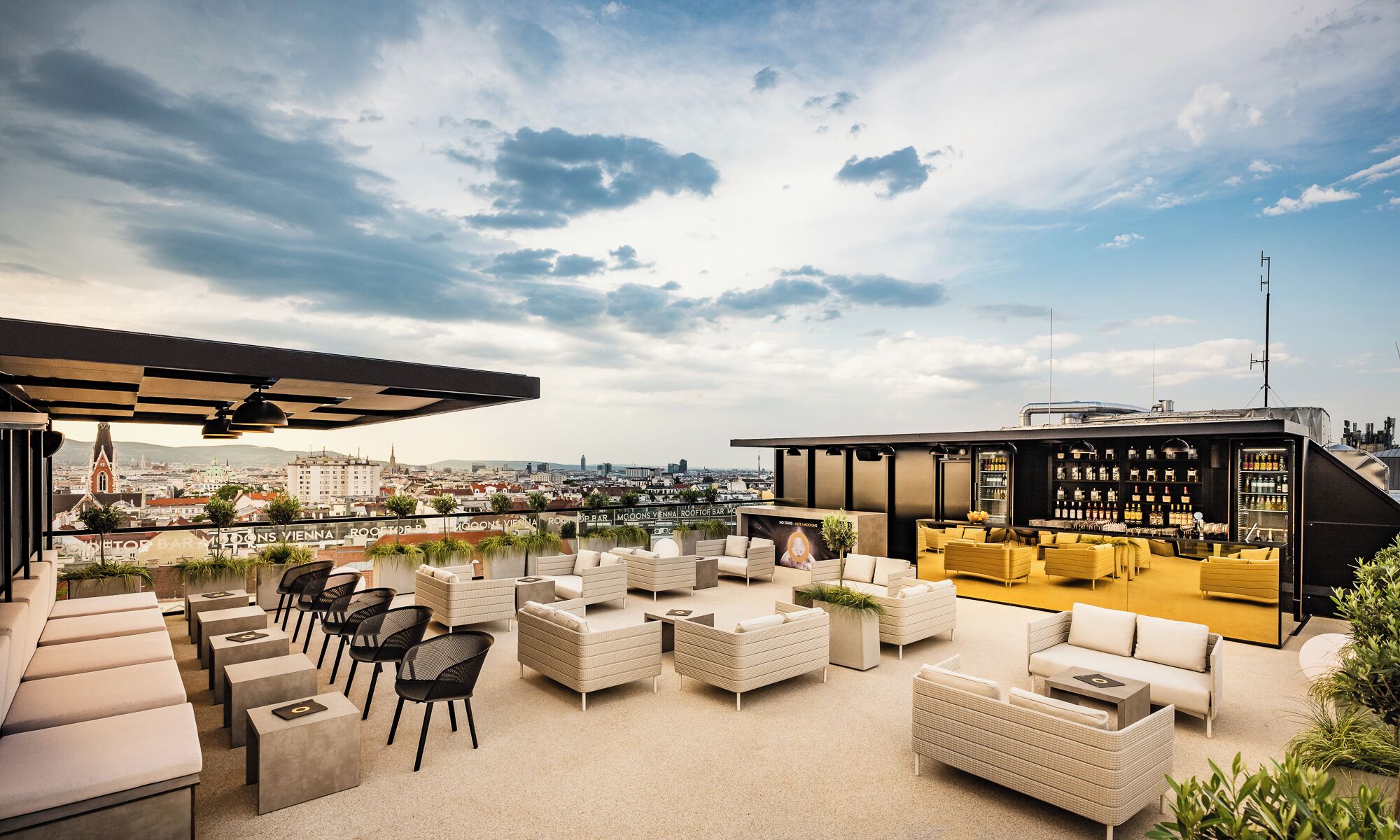 Rooftop bar