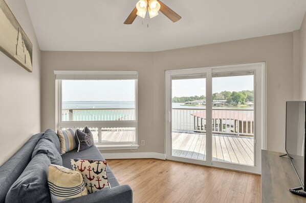 Smart TV, video games, DVD player, stereo