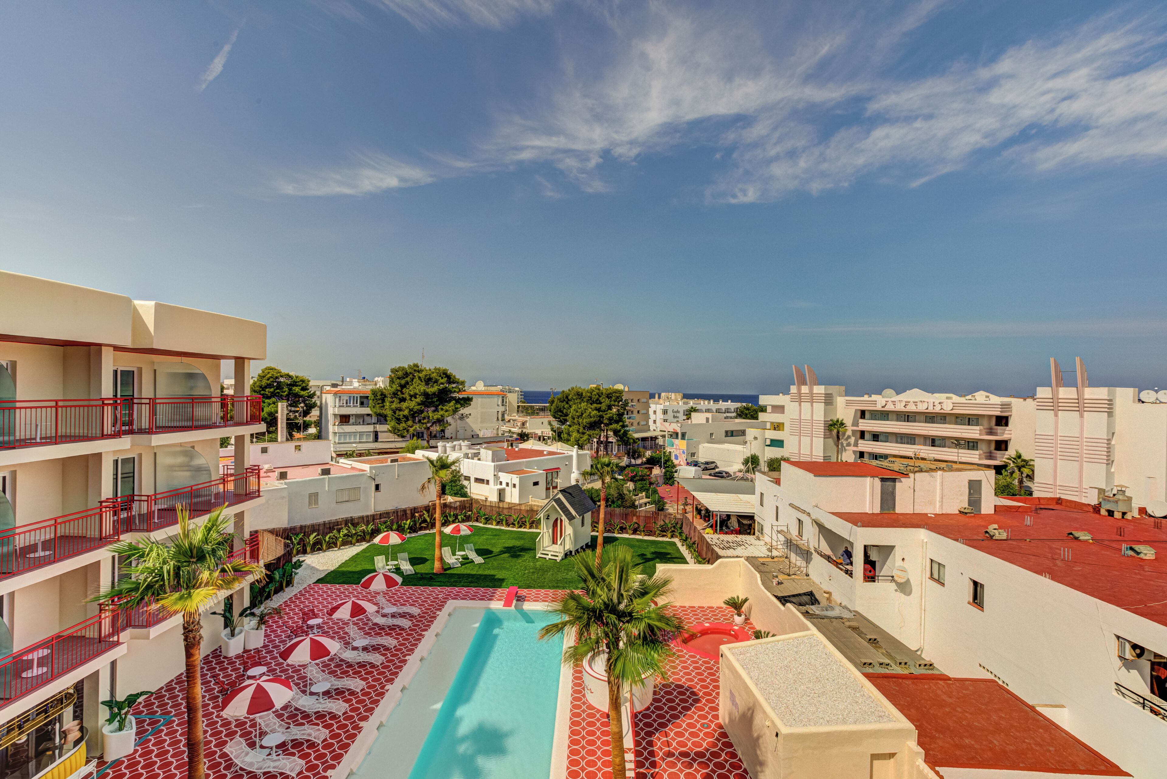 Vue depuis le balcon