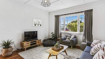 Smart-tv och en stereo