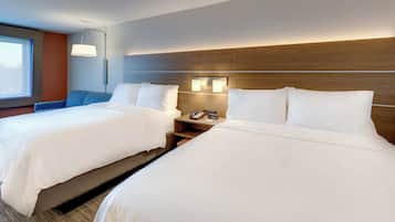 Pillow-top beds, in-room safe, desk, laptop workspace