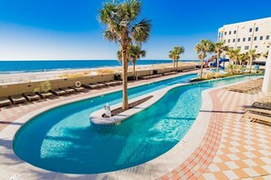 Indoor pool, a heated pool