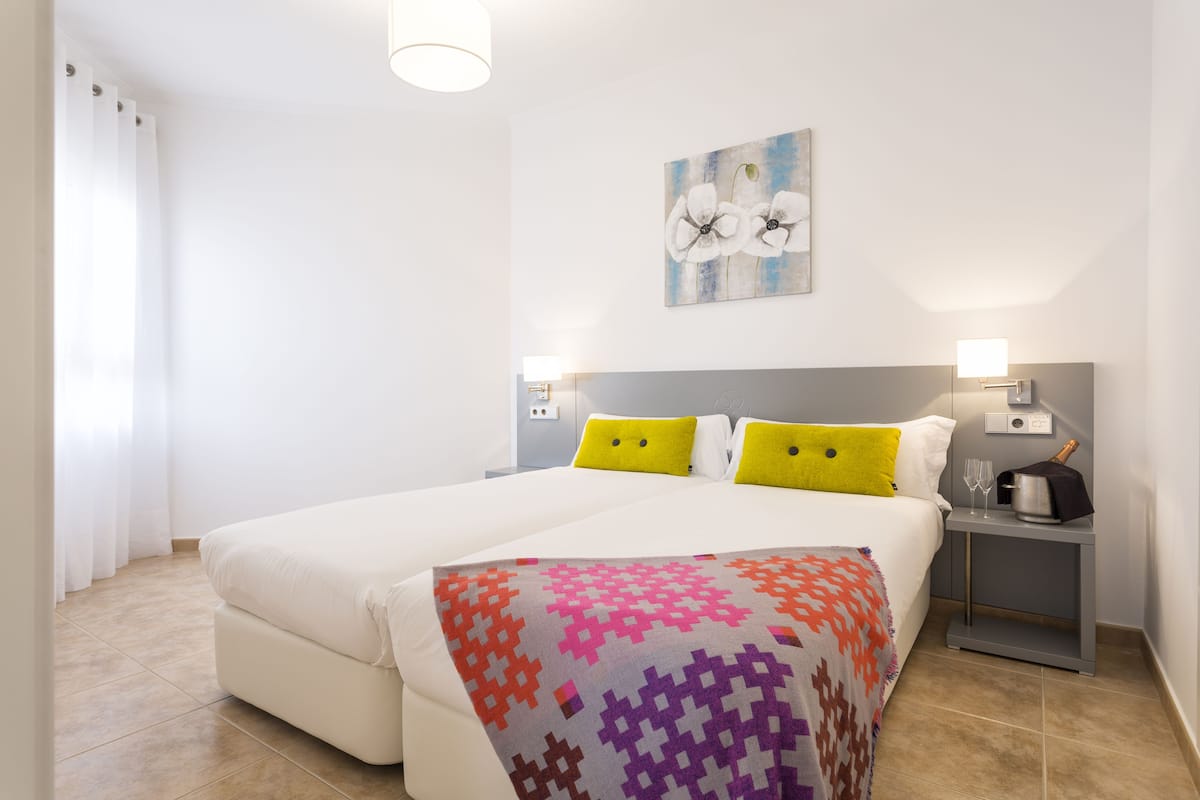 Standard Apartment, 2 Bedrooms, Terrace | 2 bedrooms, in-room safe, iron/ironing board, free WiFi
