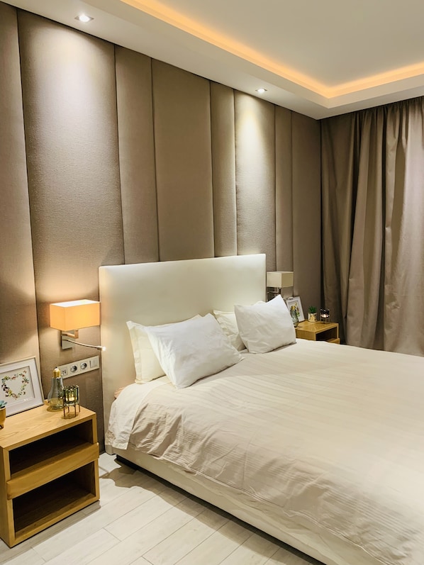 1 chambre, chambres insonorisées, fer et planche à repasser, Wi-Fi