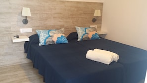 Soundproofing, free cots/infant beds, free WiFi, bed sheets