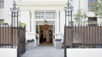 Entrada de l'allotjament