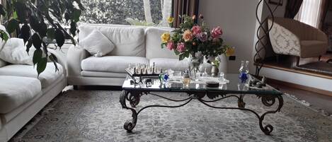 24-inch flat-screen TV with digital channels, TV