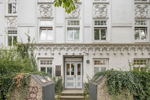 Altbauwohnung bis 4 Personen "SCHUTE" in Eppendorf - 4. Stock