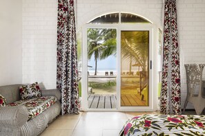 Classic-Doppelzimmer, 1 Queen-Bett, Strandblick, StrandnÀhe