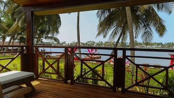 Panoramic Double Room, River View | Terrace/patio