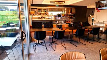 Daily buffet breakfast (EUR 12.50 per person)