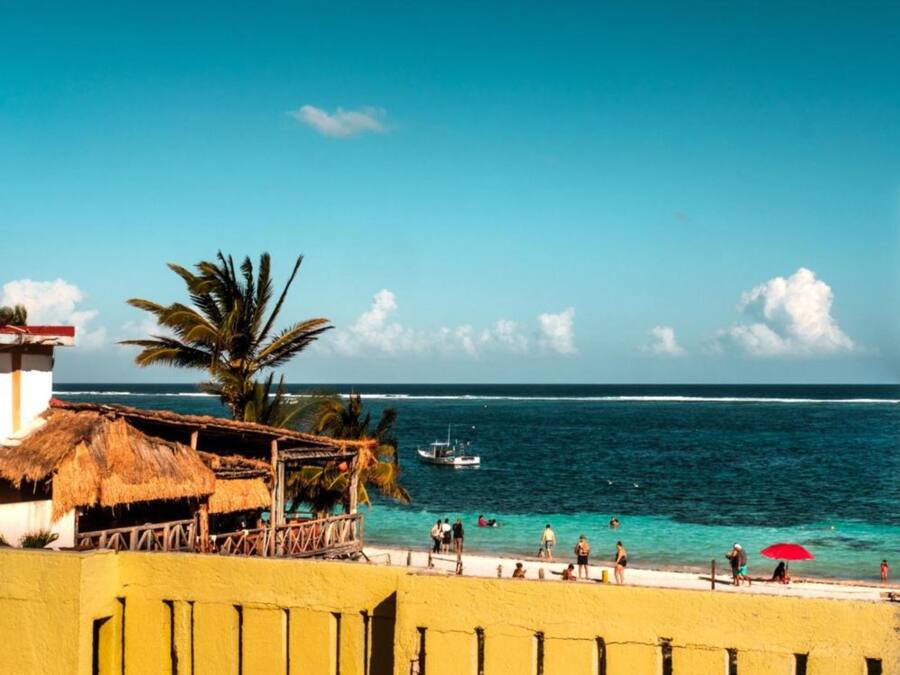 Facciata della struttura