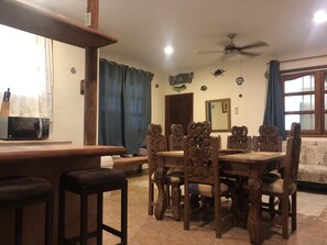 Ferienhaus | Esszimmer