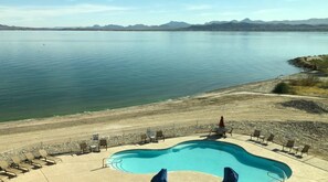Private beach, white sand - Havasu Landing Resort & Casino (Needles)
