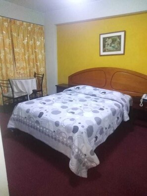 Free WiFi, bed sheets