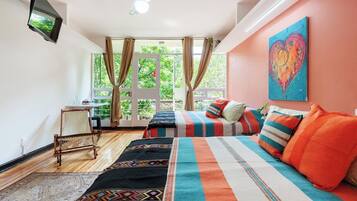 NARANJA, 4 PAX, BALCON BAÑO PRIVADO CERCA, DOGS OK | View from room