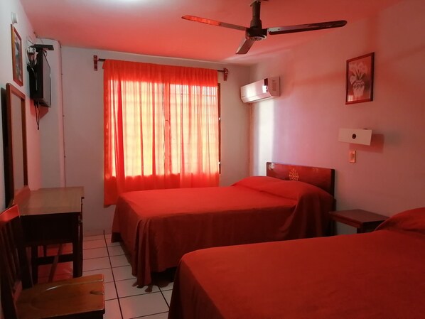 Standard Double Room | Iron/ironing board, free WiFi, bed sheets