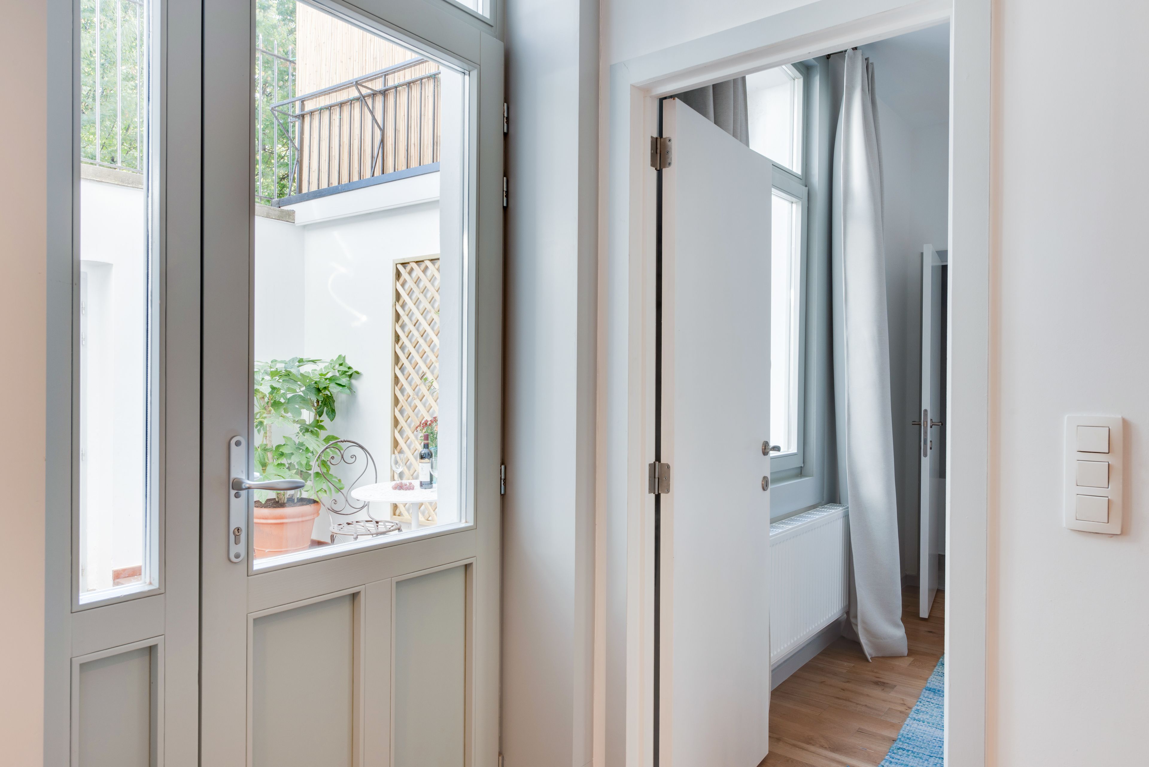 Deluxe appartement | Woonruimte | Flatscreentelevisie