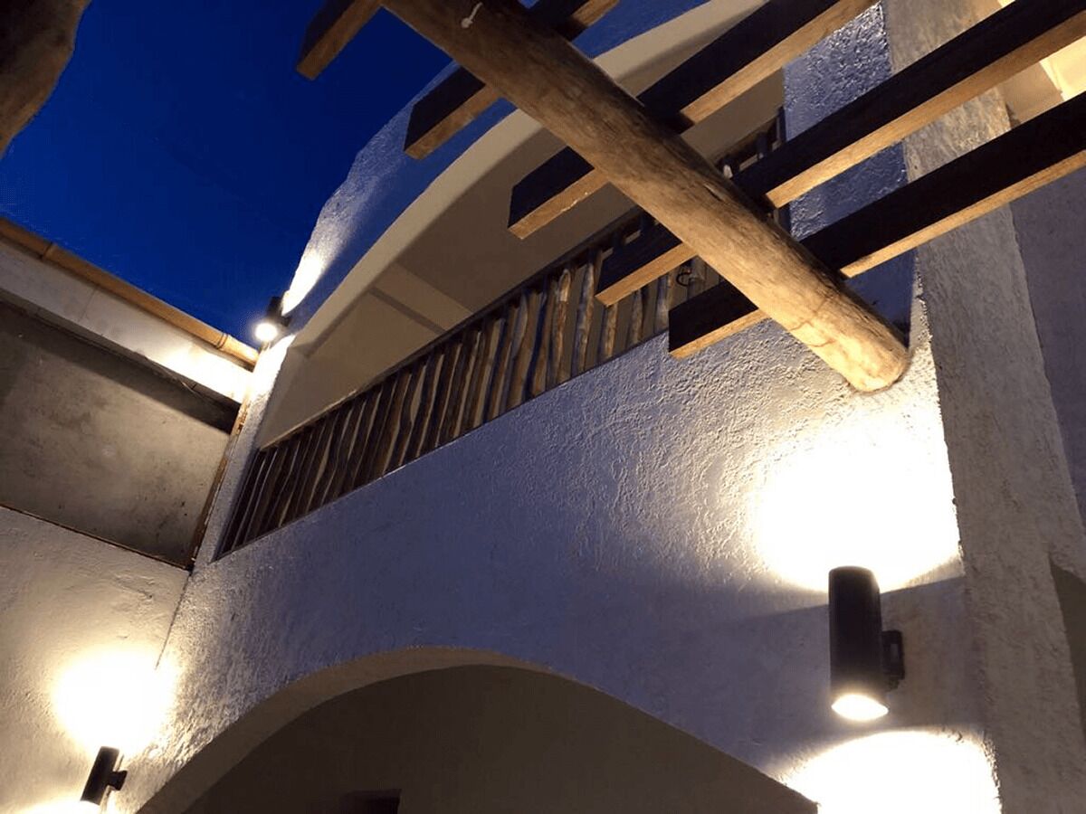 Front of property - evening/night