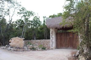 Entrada da propriedade