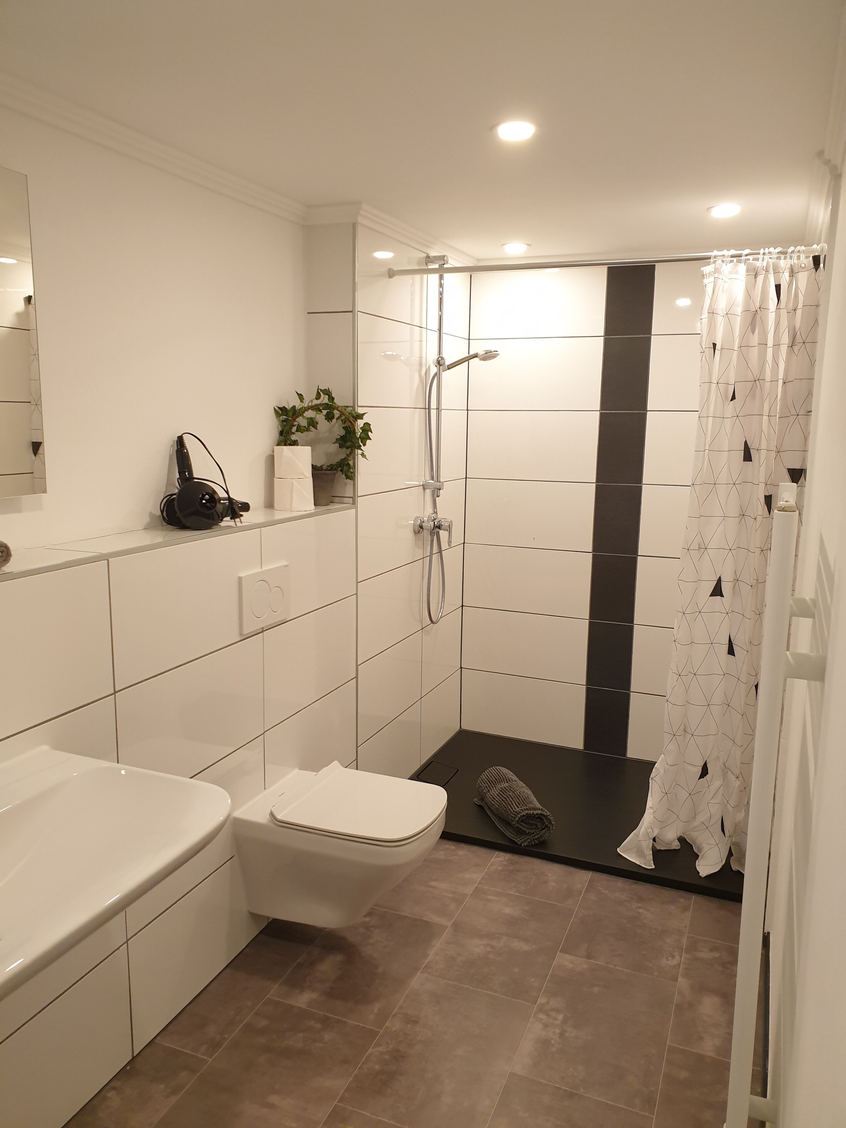 Apartment (Mina) | Dusche im Bad
