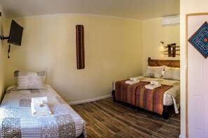 Wifi gratis y ropa de cama