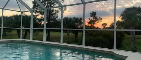 Piscine chauffée