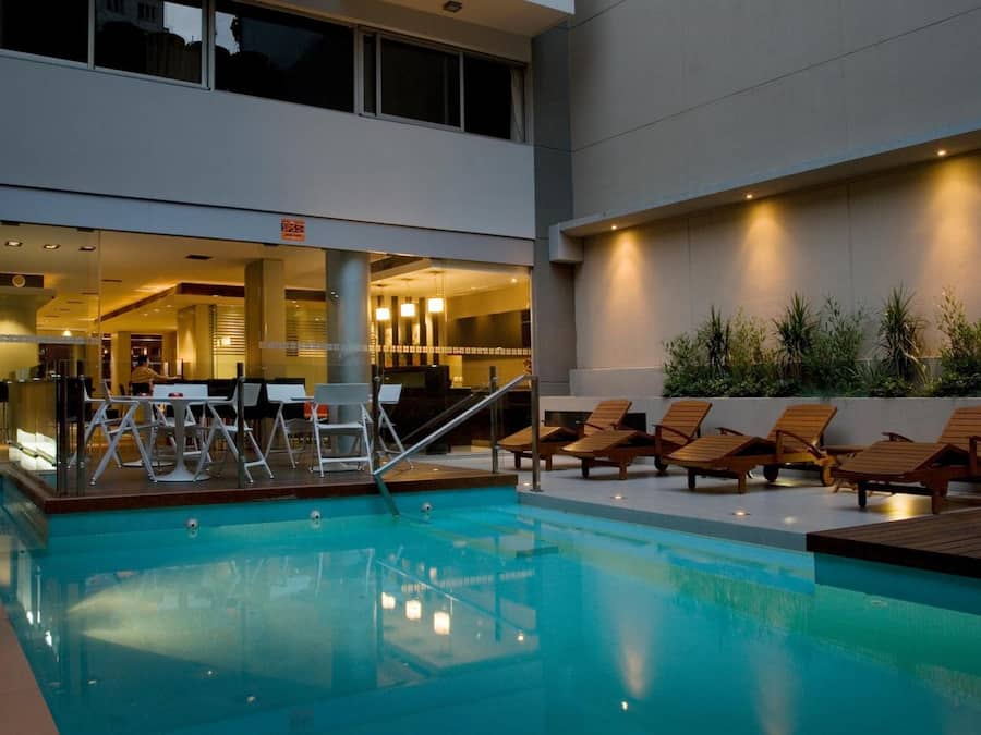 Seasonal outdoor pool