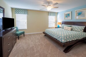Ferienhaus, 6 Schlafzimmer, eigener Pool (5 Bathrooms) | 6 Schlafzimmer, individuell dekoriert, individuell eingerichtet