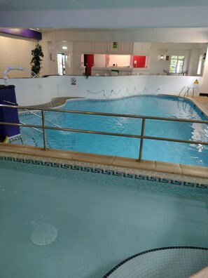 Indoor pool, a heated pool