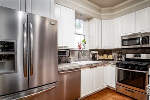 Fridge, microwave, oven, stovetop - Spring Availability! 2 Bedroom 2 Bath Home- Steps to the beach (New Smyrna Beach)