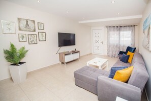 Smart TV, Netflix, streaming services - Rhodes Marine New  House is located in the city of  Rhodes! (Rodos)
