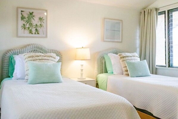 2 bedrooms, iron/ironing board, travel crib, free WiFi