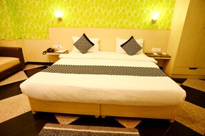 Premium Room | Memory foam beds, desk, laptop workspace, iron/ironing board - Citi Club (Kanpur)