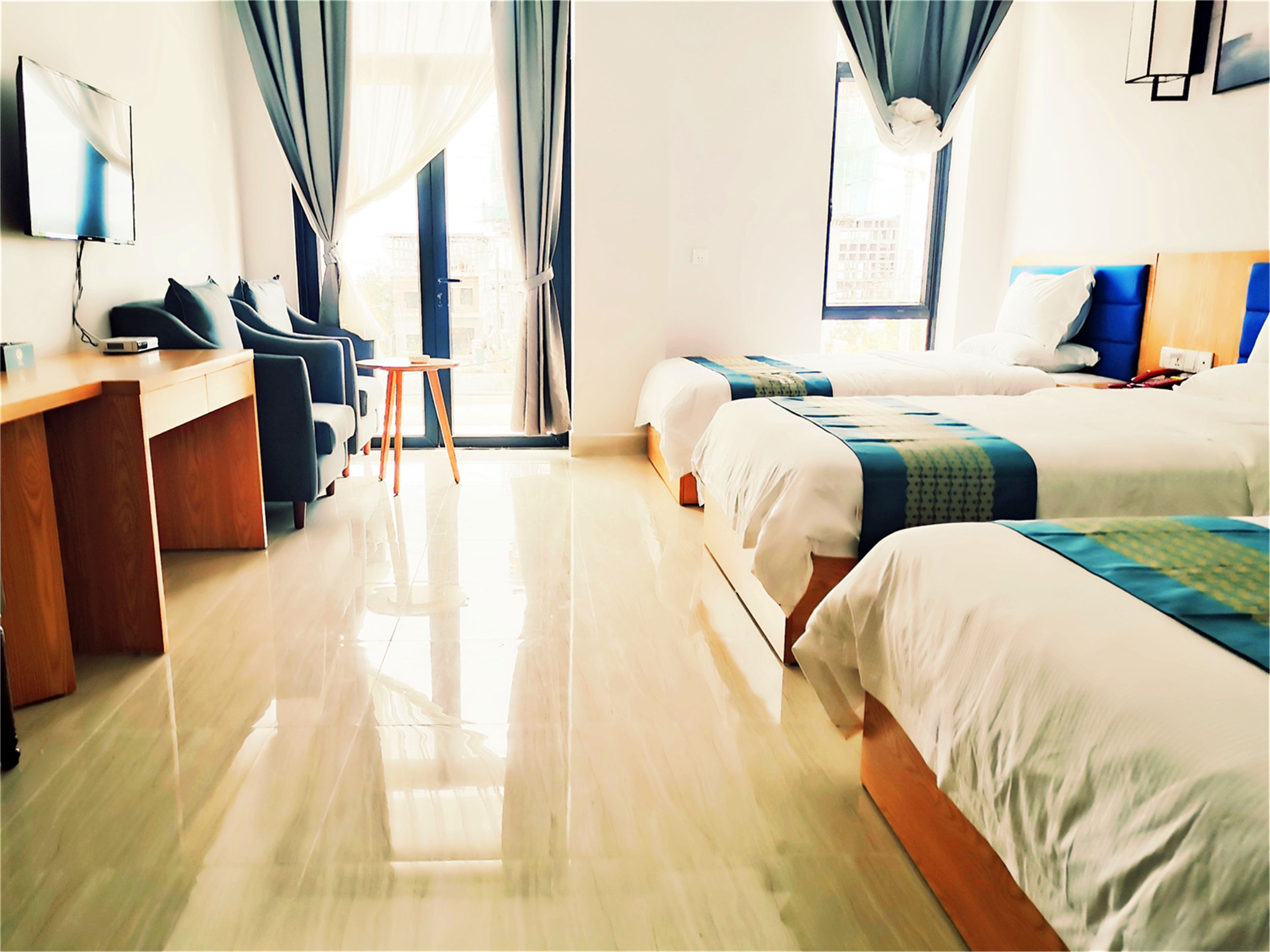 Phòng 3 Business | Két bảo mật tại phòng, màn/rèm cản sáng 