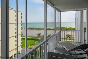 Condo, 2 Bedrooms | Balcony - Island Reef 704 2 Bedroom Condo by Redawning (Fort Myers Beach)