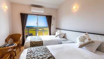 Habitación estándar con 2 camas individuales | Wifi gratis y ropa de cama