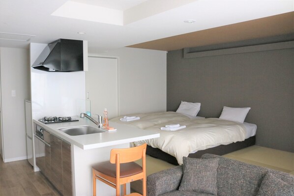 Standard-Zweibettzimmer (Japanese Modern, A, 1F)