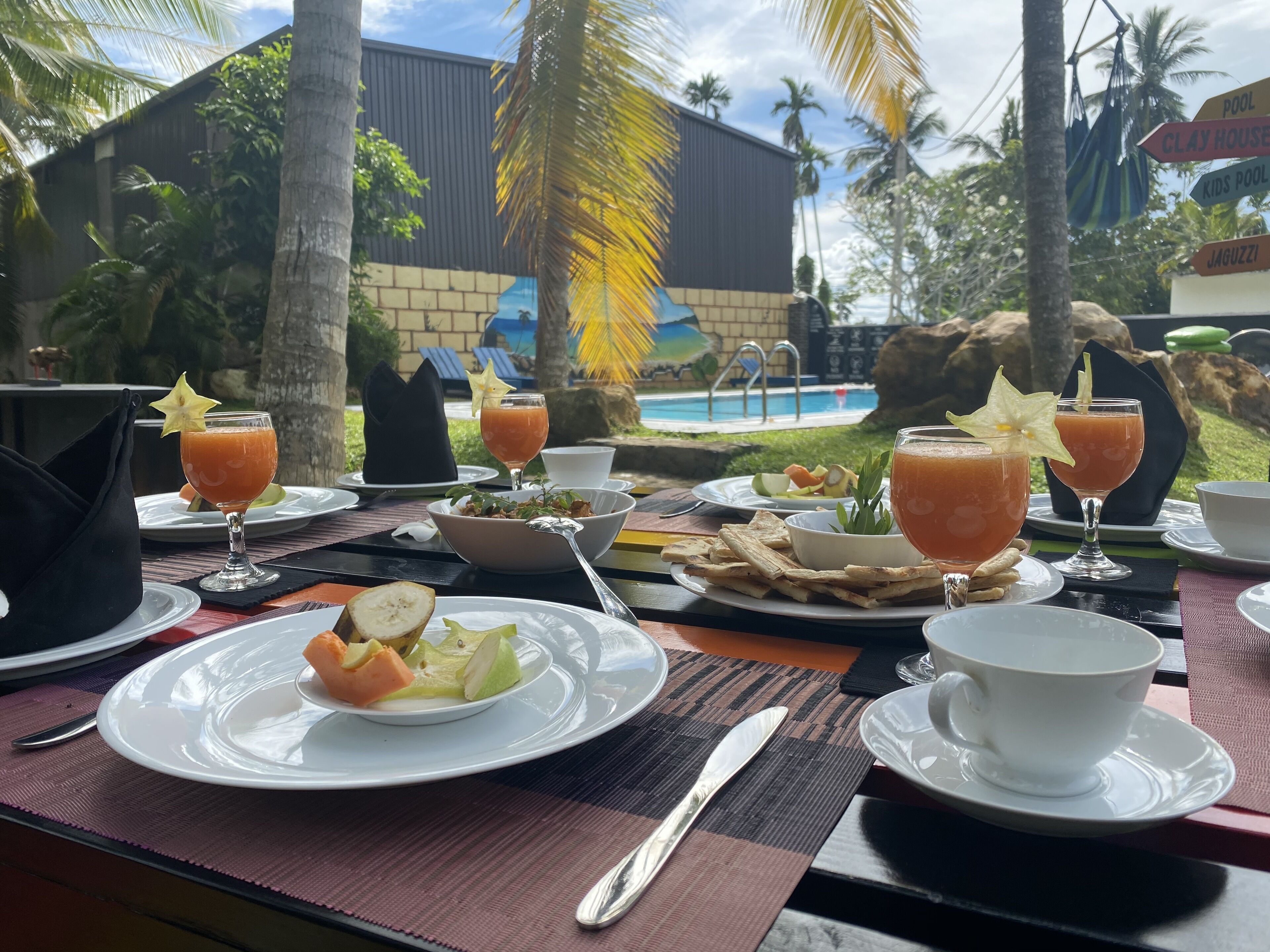 Matservice på rummet