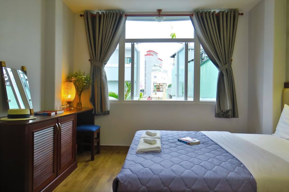 ห้องแฟมิลี่ทริปเปิล | มินิบาร์, ตู้นิรภัยในห้องพัก, โต๊ะทำงาน, Wi-Fi ฟรี