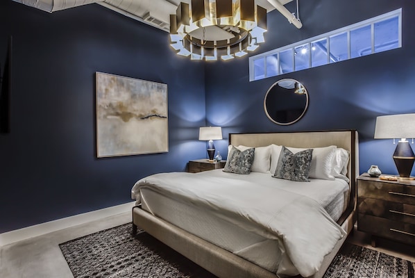 1 bedroom, bed sheets