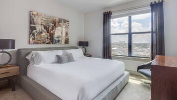 1 bedroom, bed sheets