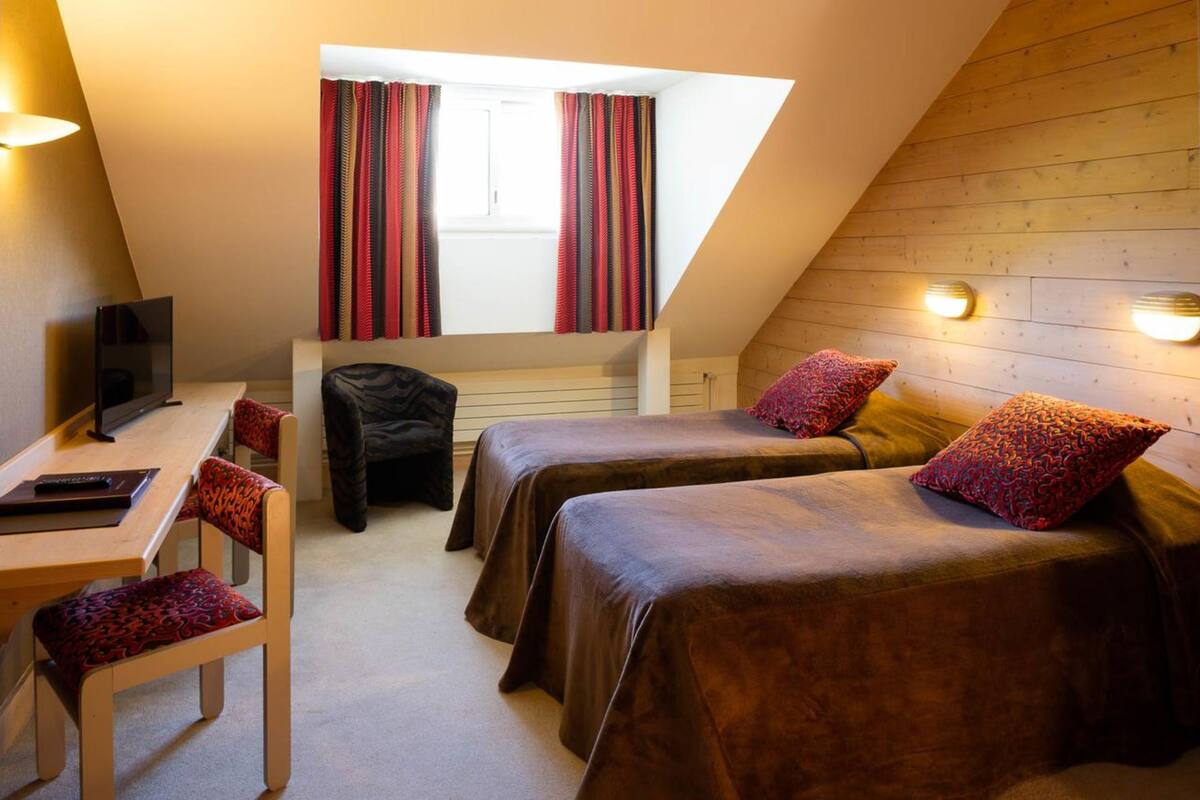 Chambres insonorisées, Wi-Fi gratuit, draps fournis
