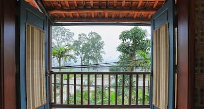 ✩Pequeña casa de familia Tam Coc con estilo natural Construcción de la casa con conceptos indochine,
